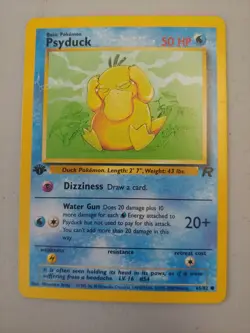 Pokemon Psyduck Team Rocket 65/82 Regular 1st Edition Common - Image 1