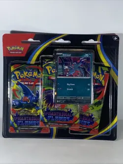 Pokemon Phantasmal Flames - Sneasel 3-Pack Booster Blister Factory Sealed New - Image 1