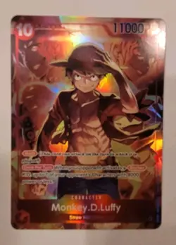 Luffy ST10-006 Treasure Booster Promo Card - One Piece TCG - Image 1
