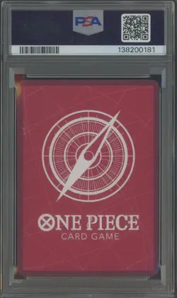 2025 One Piece En PSA Magazine Exclusive #001 Shanks PSA 10 - Image 2