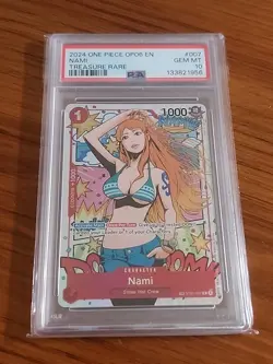 One Piece Nami (TR) ST01-007 Wings of the Captain Treasure Rare PSA 10 💎💎💎 - Image 1