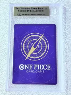 One Piece Monkey.D.Luffy Afro OP07-073 BGS 9.5 Bandai Games Fest English Promo - Image 2