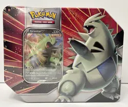 Pokemon TCG: V Strikers Tin Tyranitar NEW Factory Sealed - Image 1