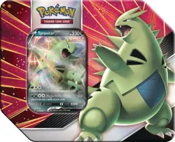 ❄1 Pokemon TCG: V Strikers Factory Sealed Tin [Tyranitar V] Battle Styles❄ - Image 1