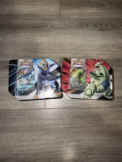 Pokemon TCG Tyranitar V + Empoleon V Strikers Tins 2021 - FACTORY SEALED - Image 1