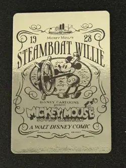 Disney 100 Wonder Card Collection STEAMBOAT WILLIE Mickey Not Weiss Schwarz !! - Image 1