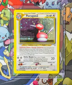 2001 Pokemon Porygon2 Neo Revelation & 2004 Claydol Hidden Legends 2 Card Lot - Image 1