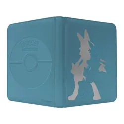 Pokemon Lucario 9 Pocket Zippered card PRO Binder album Elite series premium - Image 1