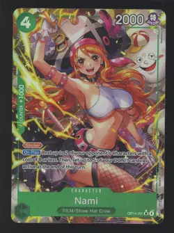 Nami (Alt Art) OP14-031 SR The Azure Sea's Seven - ONE PIECE Card Game English - Image 1