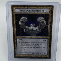 Yu-Gi-Oh! Dungeon Dice Monsters - Rock Orge Grotto - Figure & Card & Die - B2-14 - Image 5
