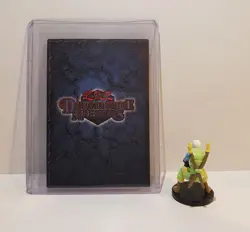 Yugioh Dungeon Dice Monsters DDM Dark Assailant B1-04 Figure & Card Lot English - Image 2