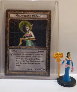 Yugioh Dungeon Dice Monsters DDM Gyakutenno Megami B2-05 Figure Card Lot English - Image 1