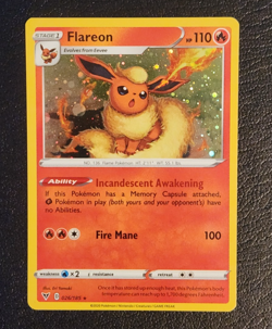 Flareon Cosmos Holo Promo Pokemon Card ( #026/185 NM Rare ) - Image 1