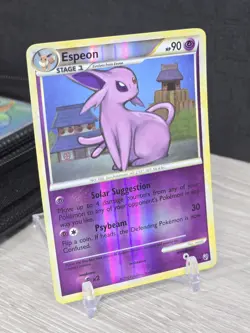 Pokemon Card TCG Espeon 2/90 Undaunted 2010 Reverse Holo Vintage - Image 1