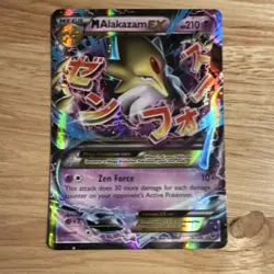 Pokemon Mega Alakazam EX 210 & Mega Absol EX XY63 Holo Cards Lot XY - Image 1