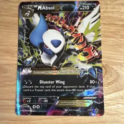 Pokemon Mega Alakazam EX 210 & Mega Absol EX XY63 Holo Cards Lot XY - Image 3
