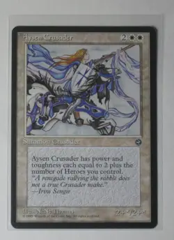 Aysen Crusader - Homelands - MTG Magic the Gathering - Image 1