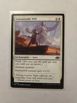 Indomitable Will - Foundations Jumpstart - LP - Common - Aura - Image 1