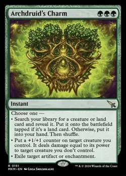Archdruid's Charm Murders at Karlov Manor 151 Normal NM - Image 1