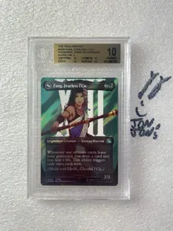 MAGIC FINAL FANTASY SURGE FOIL FANG, FEARLESS L'CIE BGS 10 Graded PRISTINE - Image 1