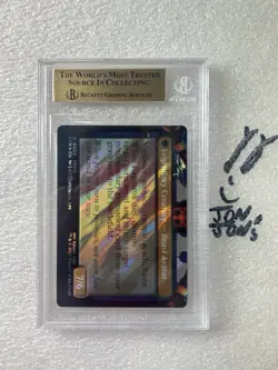 MAGIC FINAL FANTASY SURGE FOIL FANG, FEARLESS L'CIE BGS 10 Graded PRISTINE - Image 2