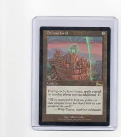 Magic the Gathering - Defense Grid - Urza's Legacy Rare! LP - Image 1