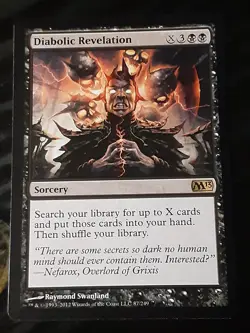 Diabolic Revelation x1 , M13 , NM , MTG , FREE SHIPPING - Image 1