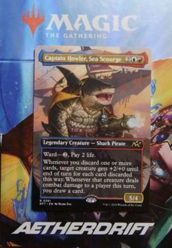 MTG DFT: Captain Howler, Sea Scourge (Legendary Creature) Aetherdrift 0361 - Image 1
