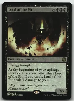 Lord of the Pit R Iconic Masters 96 LP foil - Image 1