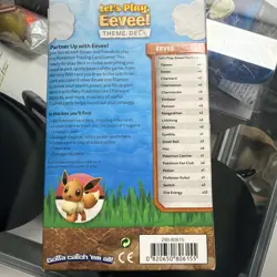 Pokemon TCG Lets Play, Eevee! Theme Deck Sealed - Image 2