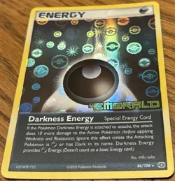2005 Pokemon EX Emerald Darkness Energy 86/106 Reverse Holo Stamped NM/VLP 🔥 - Image 1