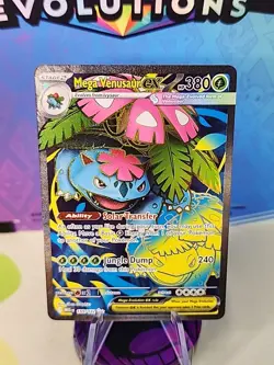 Pokemon TCG Mega Venusaur EX 155/132 Ultra Rare Mega Evolution - Image 1