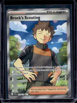 2025 Pokemon Journey Together Brock's Scouting #179/159 - Image 1