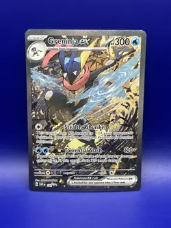 Greninja ex SVP 132 Scarlet & Violet Promo Pokemon TCG NM - Image 1