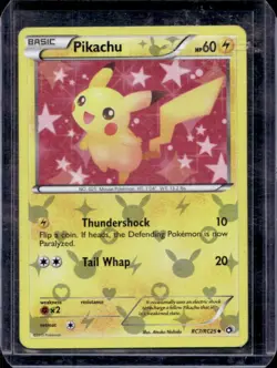 2013 Pokemon Black & White Legendary Treasures Pikachu Radiant Collection #RC07 - Image 1