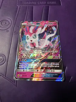 Pokemon TCG Sylveon GX 92a/145 Alt Art Promo Guardians Rising Sun and Moon - Image 1