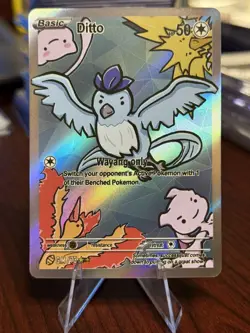 After Skool Hobby Ditto Articuno 73 Series 2 Holo Pokemon FanArt Genetic Mystery - Image 1
