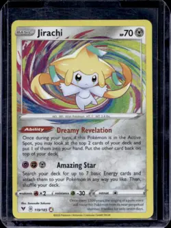2020 Pokemon SWSH Vivid Voltage Jirachi #119/185 - Image 1