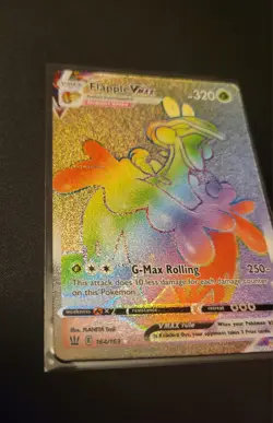 Pokemon Flapple Vmax 164/163 -Battle Styles- MINT - Image 1