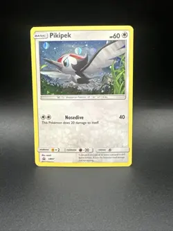 Pikipek SM07 Cosmos Holo Black Star Promo Pokemon TCG - Image 1