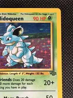 Pokemon TCG Nidoqueen Jungle 7/64 Holo Unlimited Holo Rare - Image 5