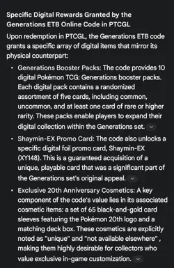Pokemon Generations ETB Elite Trainer Box Online Game Code, 20th Anniv. + 4 More - Image 2