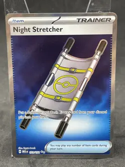 Pokemon TCG: Night Stretcher 173/132 Full Art Secret Rare, Mega Evolution - Image 1