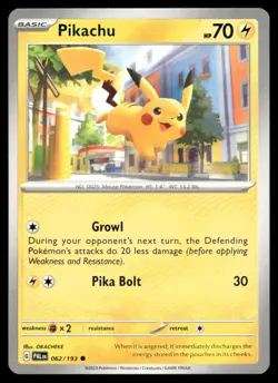 Pokemon Pikachu (Rain City Showcase) #062/193 - Image 1