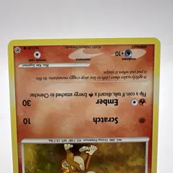 Pokemon Chimchar 76/130 Diamond and Pearl Cosmos Holo Rare LP/MP - Image 3