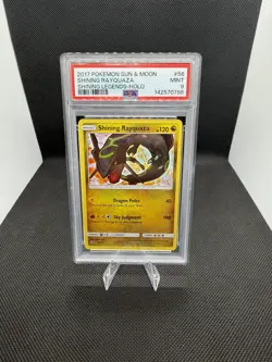 Pokemon Shining Rayquaza Holo 2017 Shining Legends 56/73 PSA 9 - Image 1