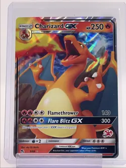 CHARIZARD GX 2019 POKEMON SUN & MOON HIDDEN FATES RARE HOLO #9/68 Q4339 - Image 1