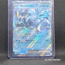 Black Kyurem EX 48/191 Pokemon Surging Sparks - Pokemon Scarlet Violet Holo Rare - Image 4