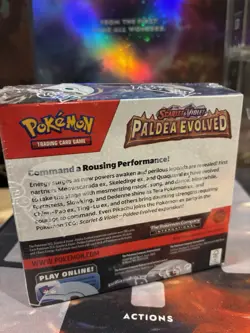 Pokemon SV02 Paldea Evolved Booster Box Sealed - Image 2