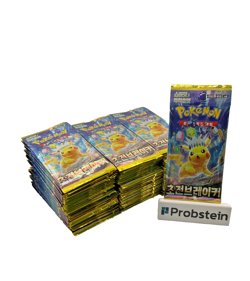 Lot of (90) Pokemon TCG Korean Super Electric Breaker SV8 Booster Packs SEALED - Image 1